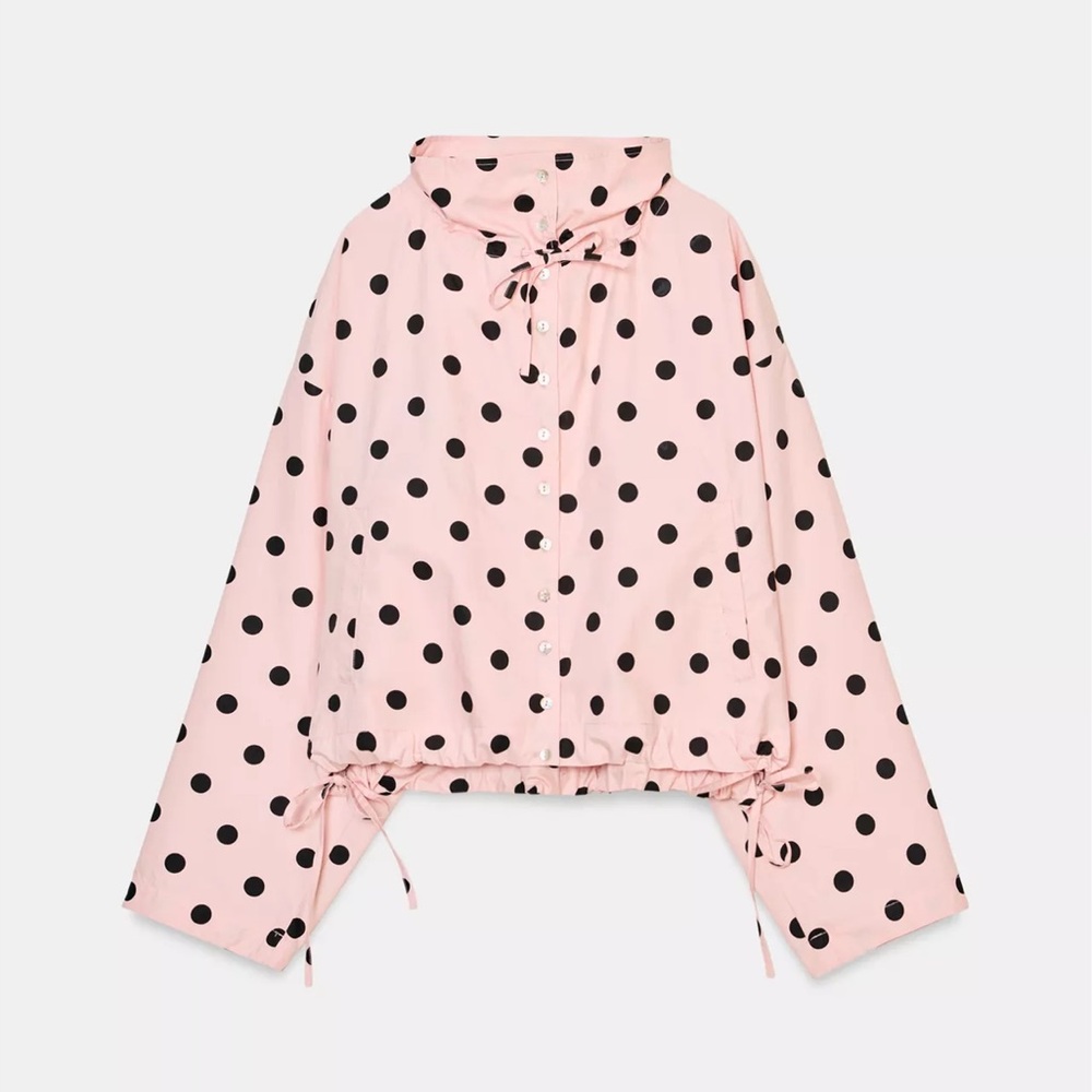 Zara POLKA DOT JACKET